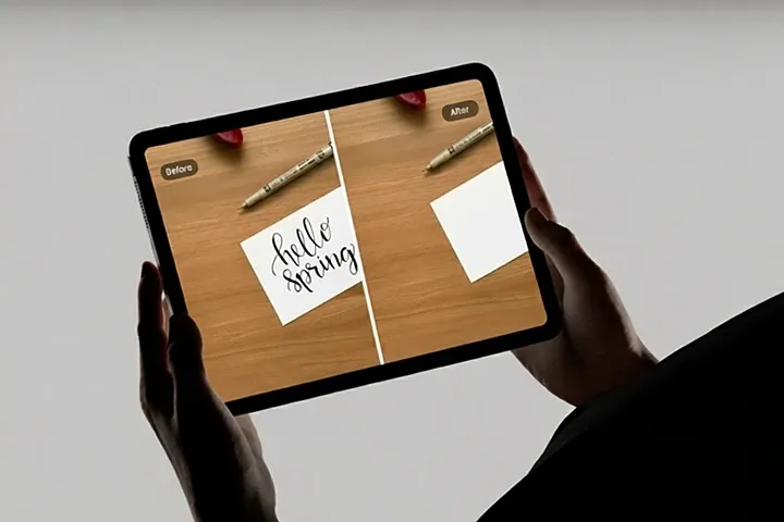 Remove text from image